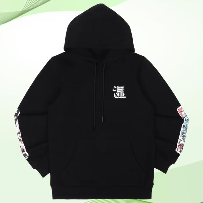 Official Moist Merch Shop Anime Sleeve Hoodie