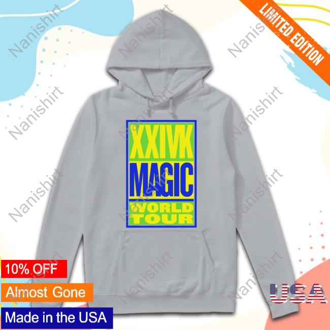 Brasil Bruno Mars XXIVK Magic World Tour Hoodie