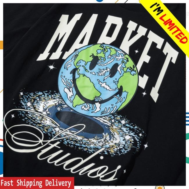 Chinatown Market Smiley Galaxy Tees Market Studios Merch Store Official