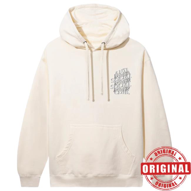 Official Anti Social Socia Lclub Shop Merch Kaburosai 2.0 LS Hoodie - Bone