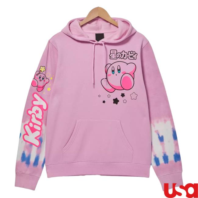 Box Lunch Apparel Nintendo Kirby Portraits Tie Dye Crew neck Sweatshirt Boxlunch Clothing Store Shop Merch Exclusive
