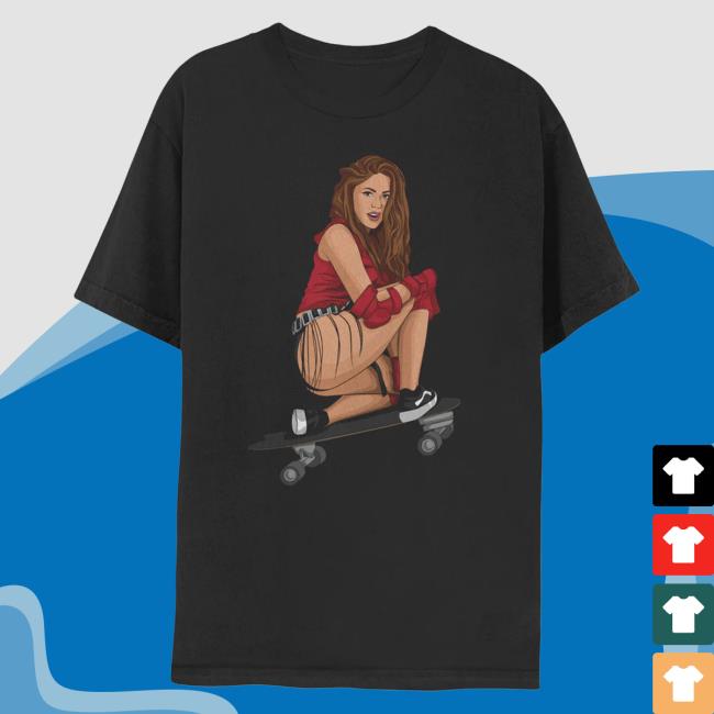 Official Shakira Merch Store Girl Like Me Tshirt - Black Shakira Apparel Clothing Shop