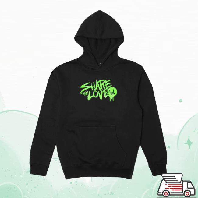 Official Stephen Sharer Merch Graffiti Love Pullover Hoodie