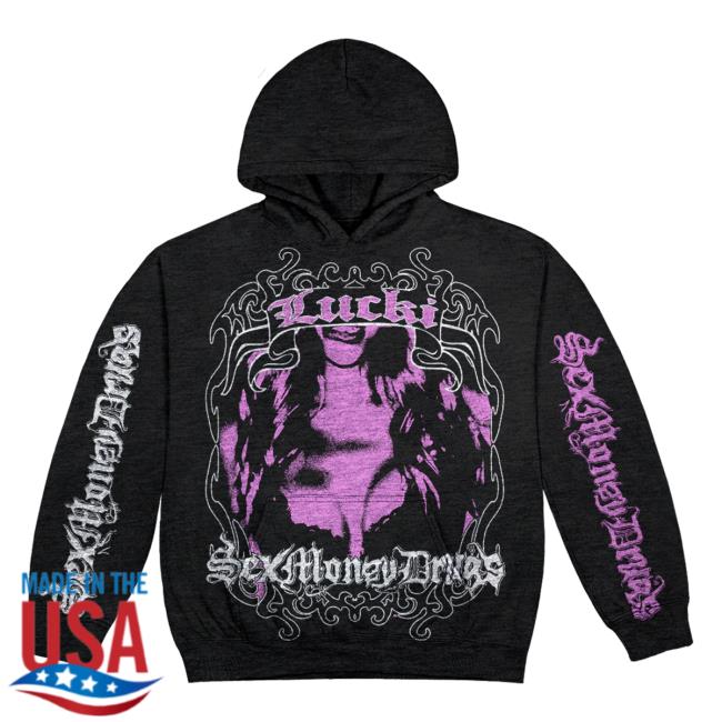Official Lucki Merch Store Lucki Sex Money Drugs Hoodie