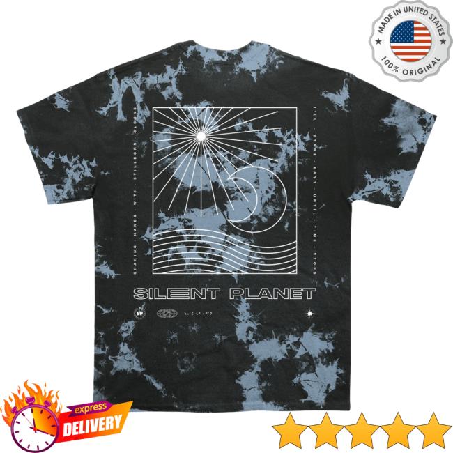 Silent Planet Merch Earthscape Tie Dye Tee Shirt
