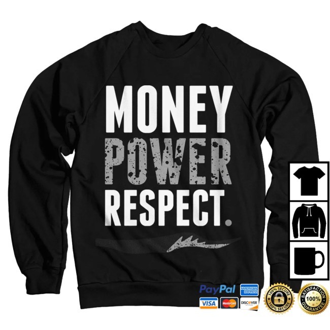 Money Power Respect - Black Crewneck Sweatshirt Million Dolla Motive Shop Sweatshirt