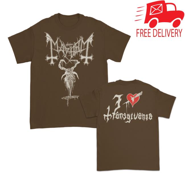 Official Mayhem Kings Road Goat (Brown) Tshirt