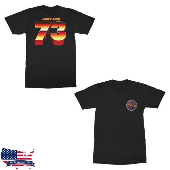 Official Def Leppard Merch Store Def Leppard Just Like 73 Tees