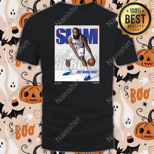 Official Slam Cover Long Sleeve Tee - James Harden