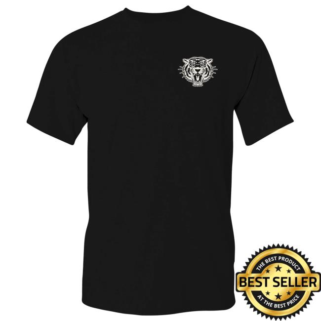 Keep On Going Tiger Badge Tee Shirt