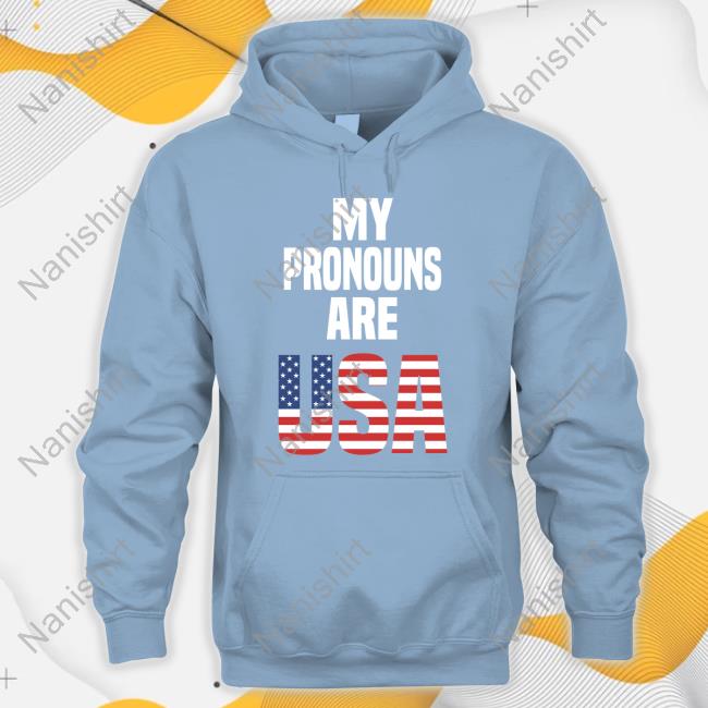 My Pronouns Are Usa Long Sleeve T Shirt