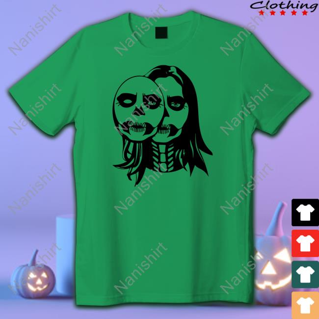 Lizzy Mcalpine Skull Face T-Shirt