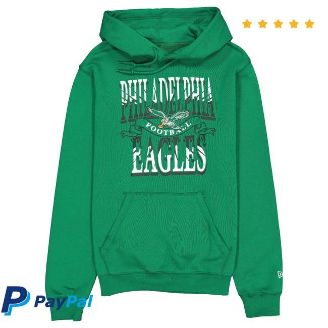 Official New Era Cap Apparel Store Shop Philadelphia Eagles Sport Classics Green Crew neck Sweatshirt Newera Cap Clothing Merch NeweraCap