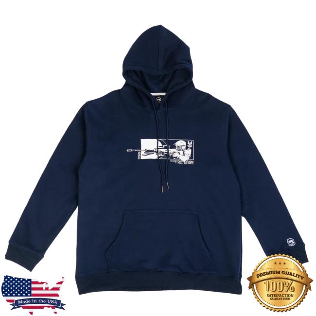 Official Shop Space Station Spacestation X Halo Sniper Midnight Navy Hoodies