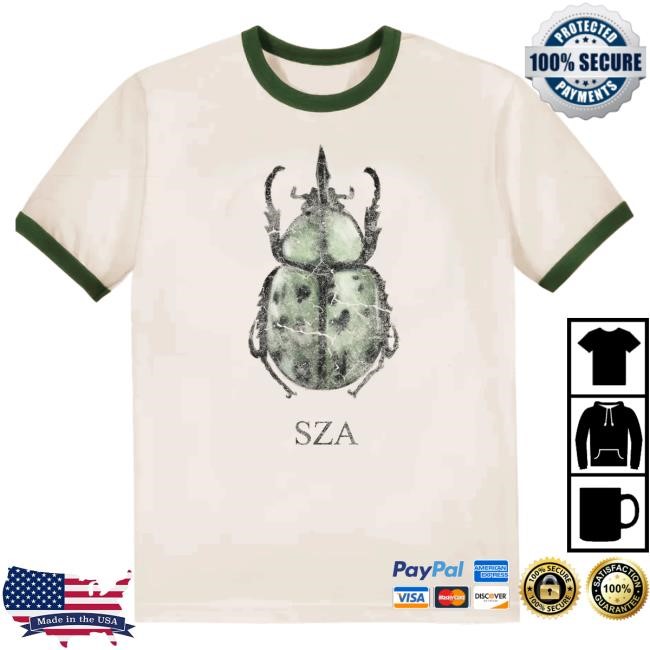 Official Sza Merch Store Shop Sza SOS DELUXE RINGER Tee Solana Imani Rowe