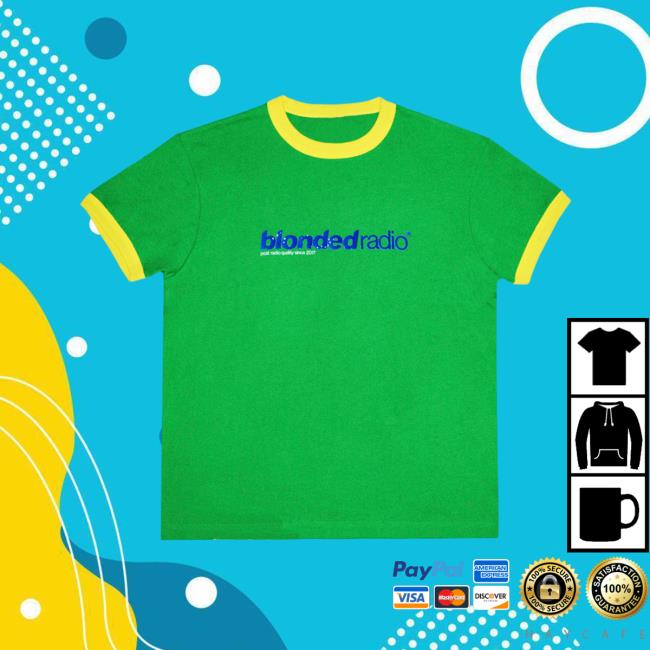 Official Blonded Merch Brazil Ringer Logo T Shirt