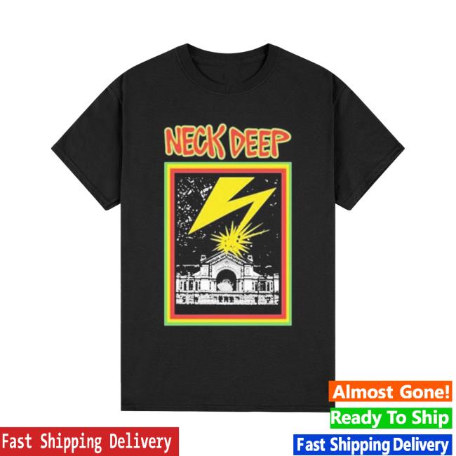 Official Neck Deep Store Shop Merch Banned In N22 T Shirt Neck Deep Clothing Apparel