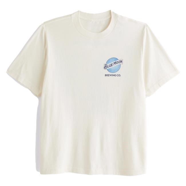 Official Abercrombie And Fitch Apparel Clothing Merch Blue Moon Vintage-Inspired Graphic Hot Shirt Abercrombie Store Shop