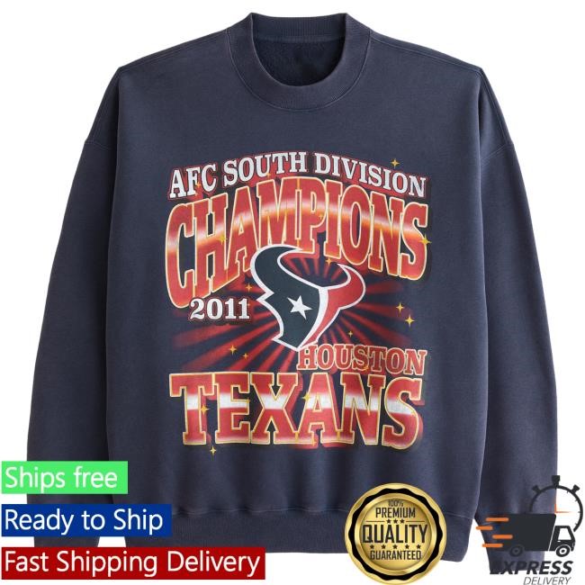 Classic Build Texans Graphic Crew Sweatshirt NFL Football 2026