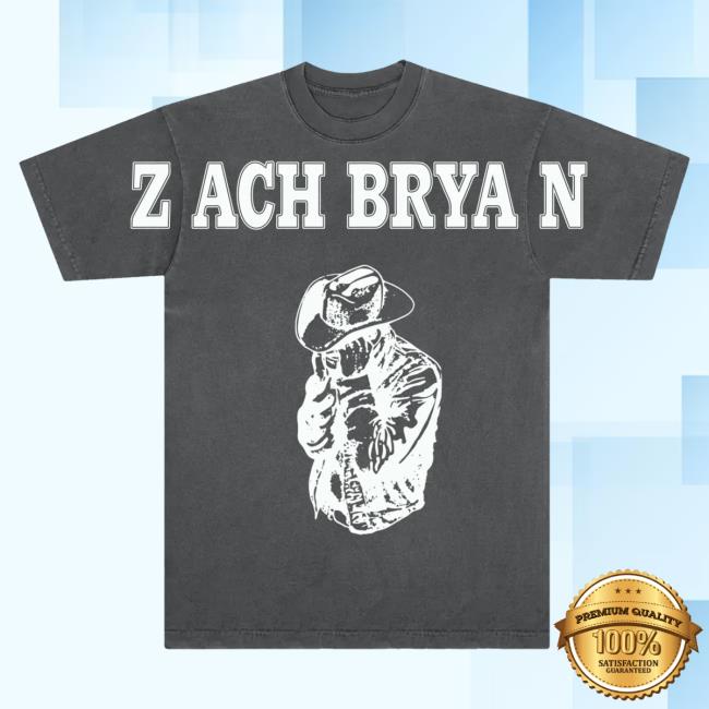 Official Zach Bryan Merch Store Shop Zach Bryan Buckeye T-Shirt - Pepper
