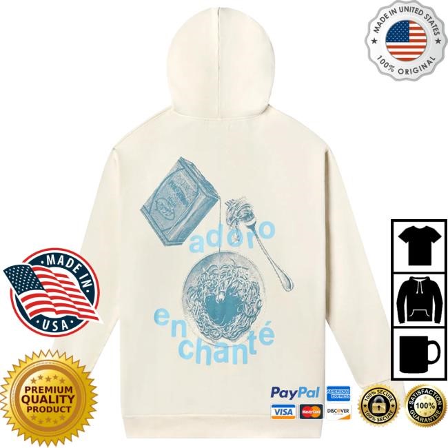 Official Enchante Clothing Apparel Daniel Ricciardo Adoro Enchanté Pullover Hoodie Enchante Merch Store