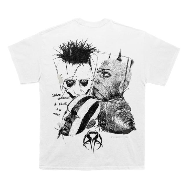 Official Mudvayne Merch Mud Vayne The Space Between A Blink And A Tear Flashback Hot Shirt