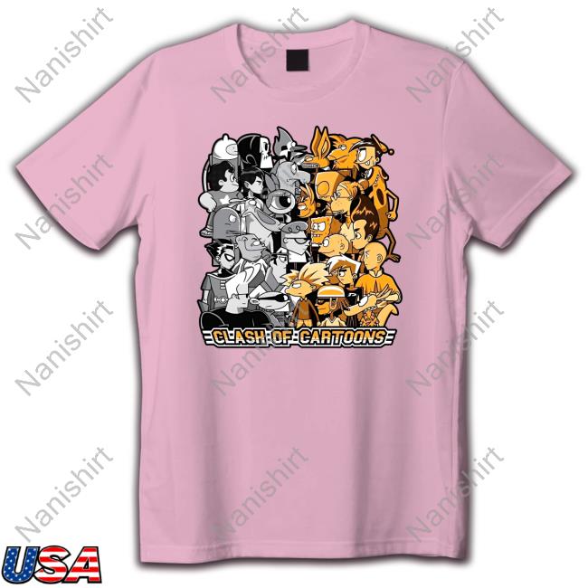 Official Battle Clash Of Cartoons Shirt