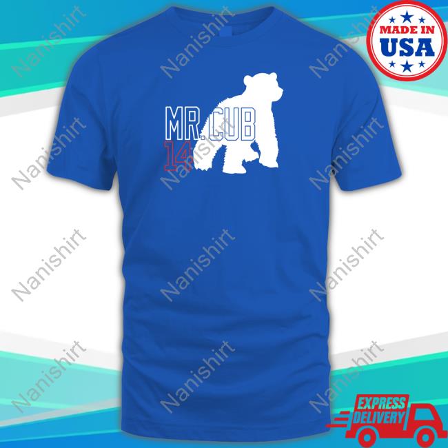 Official Obvious Shirts Mr. Cub Absolute Legend 14 Shirt
