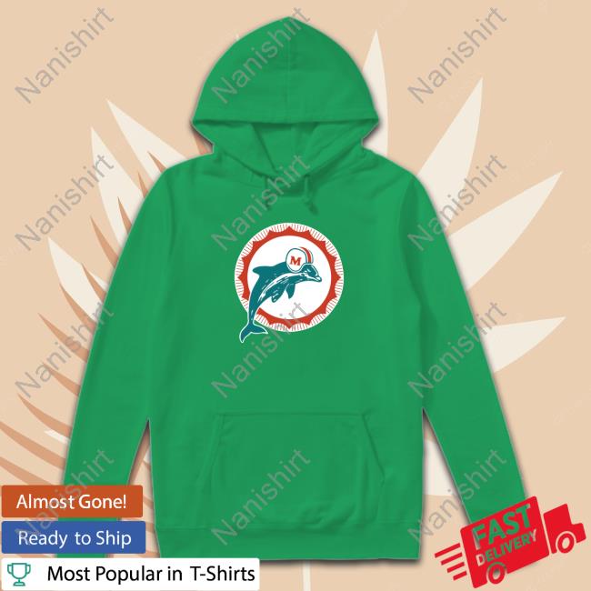 Official Miami Dolphins Crew neck Sweatshirt