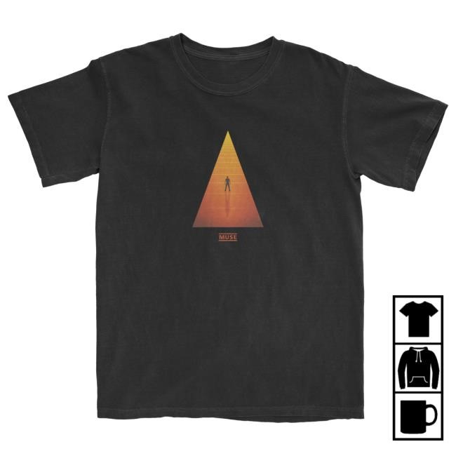 Official Muse Clothing Store Resistance Black New T-Shirt | Muse