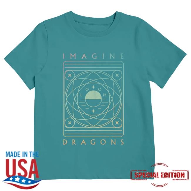 Official Imagine Dragons Merch Store Loom Youth T-Shirt Imagine Dragons Apparel Clothing Shop Imaginedragons