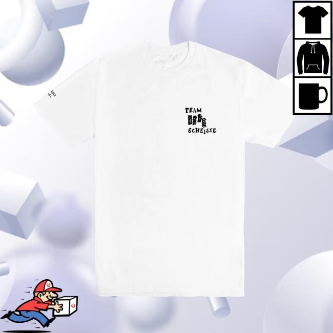 Team Scheisse Blitz T Shirt Team Scheisse Merch