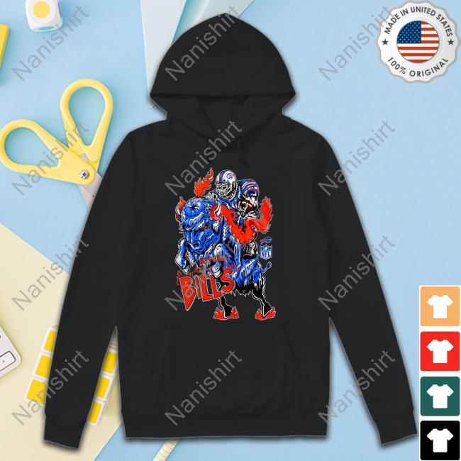 Adonis Hendrixx Buffalo Bills NFL Long Sleeve T Shirt