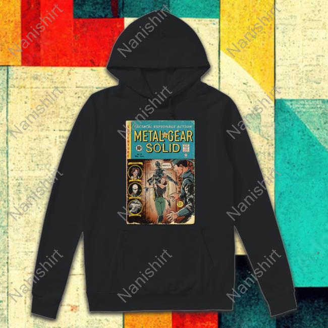Metal Gear Solid Comic Book Covers Tee Shirt