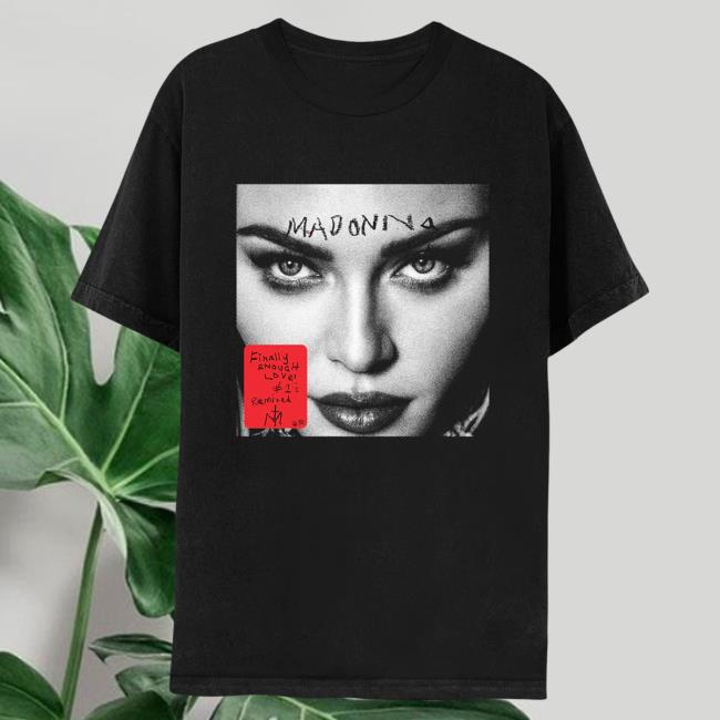Official Madonna Merch Store ‘Finally Enough Love’ Attractive Shirt Madonna Louise Ciccone Clothing Shop