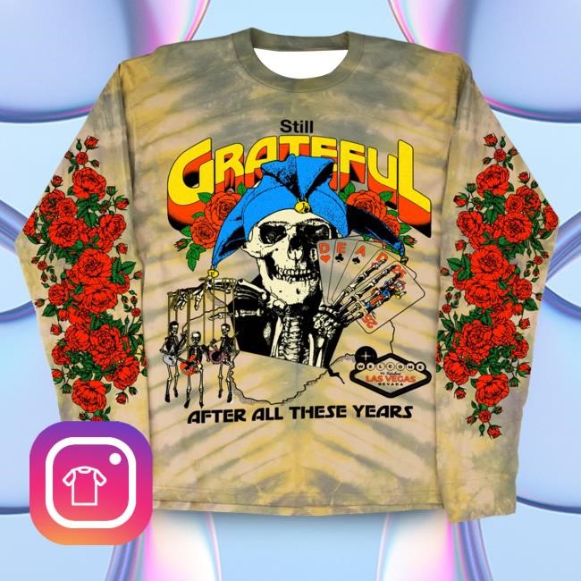 Official Online Ceramics Clothing Shop Online Ceramics Still Grateful After All These Years Tie Dye Long Sleeve OnlineCeramics