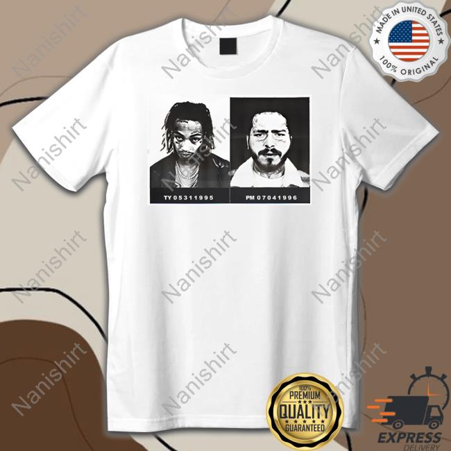 Official Post Malone Merch Tommy Lee Cover T-Shirt