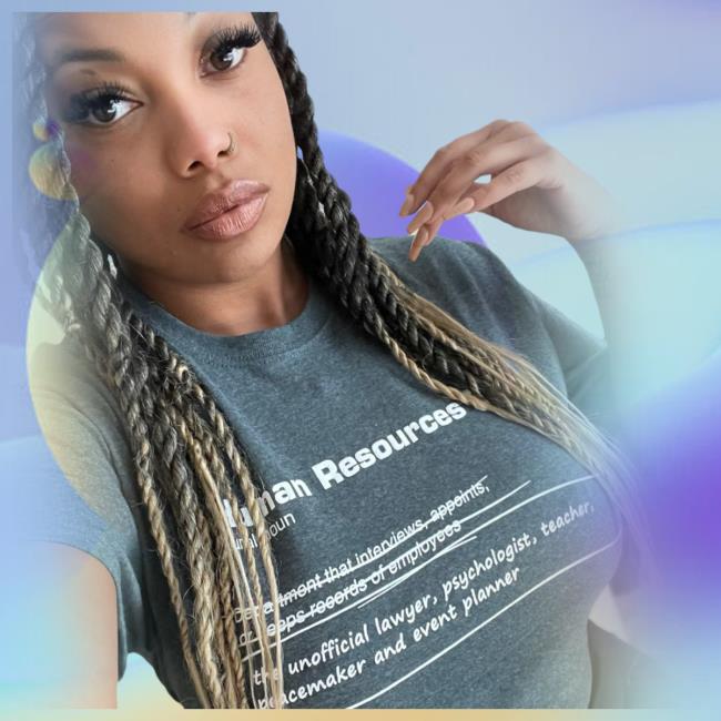 The HR Law Lady Human Resources Top Shirt