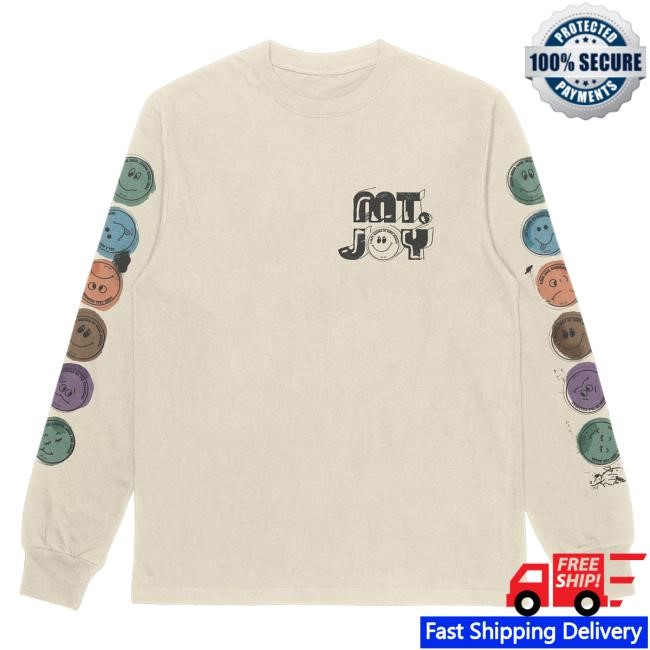 Official Mt Joy Merch Store Mt Joy Smiley Long-Sleeve Mt Joy Apparel Clothing Shop MtJoy