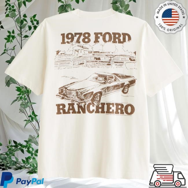 Official Official Abercrombie And Fitch Apparel Clothing Merch Ford Vintage-Inspired Graphic Top Shirt Abercrombiefitch Store Shop