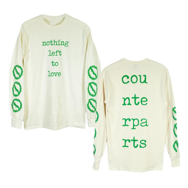 Counterparts Merch Nothing Left To Love Natural Shirt