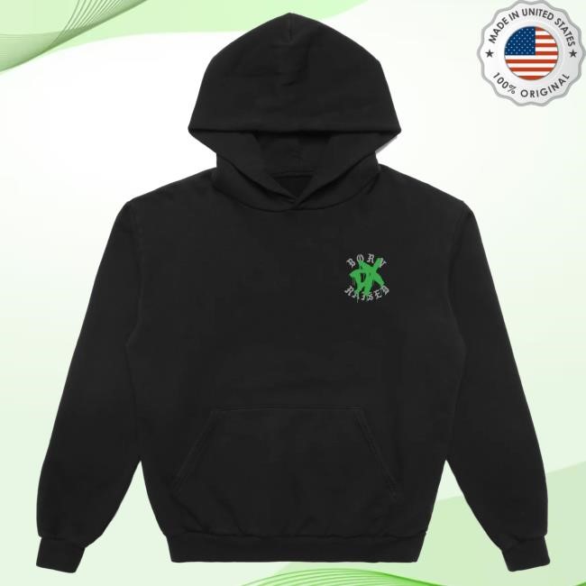 Official Born X Raised Merch Store Shop Born X Raised + Dx Rocker Attractive Hoodie: Black BornxRaised