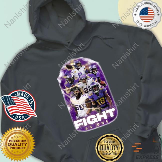 Dalvin Cook Fight As One Shirt Dalvin Cook Fight As One Long Sleeve T Shirt Minnesota Vikings