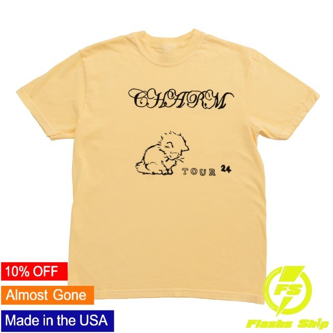 Clairo Charm Cat Tour Tee Clairo Merch
