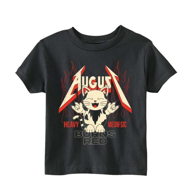 Heavy Meow-sic Kids S/s Shirt August Burns Red Official Merch