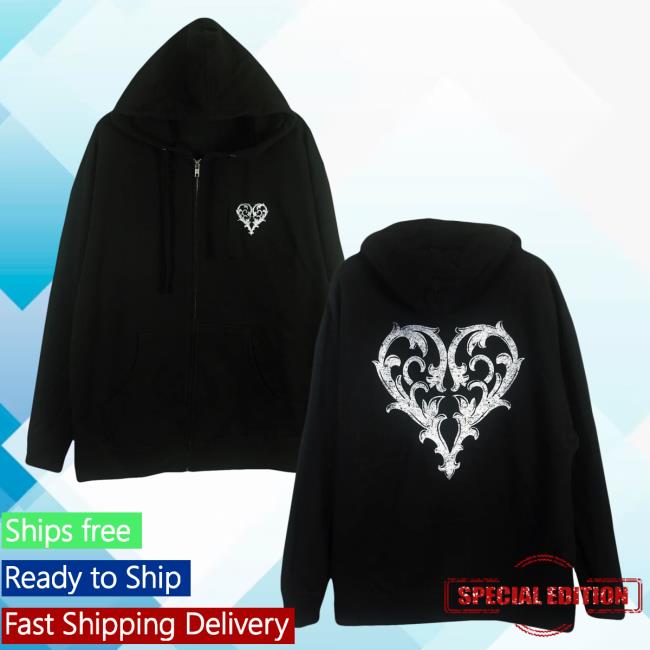 Official Merch Now Ricky Olson Grunge Black - Zip Up Hood MerchNow