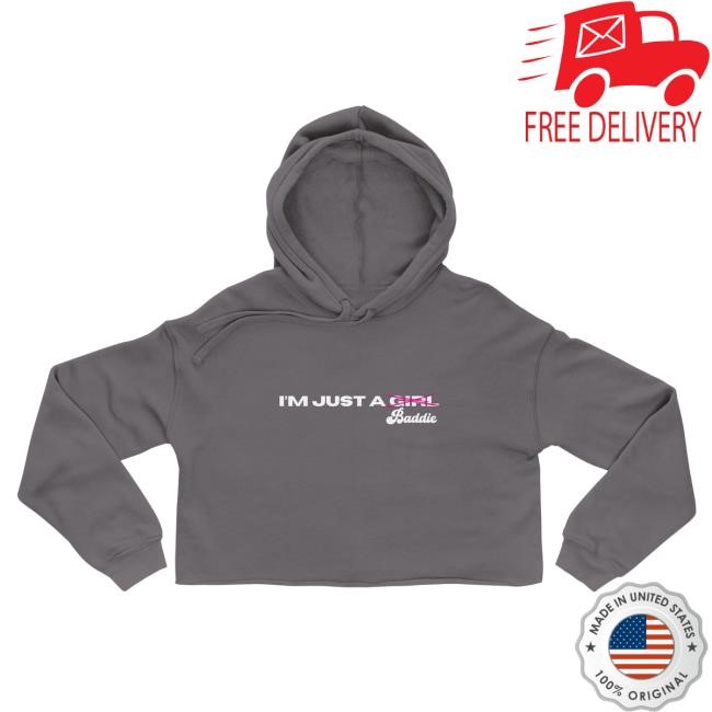 Iconic Just A Baddie Storm Natalie Nunn Crop Hoodie Edition