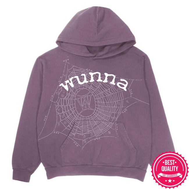 Official Gunna Merch Store Gunna Wunna Worldwide x King Spider Zodiac 13 Collab Hood Purple