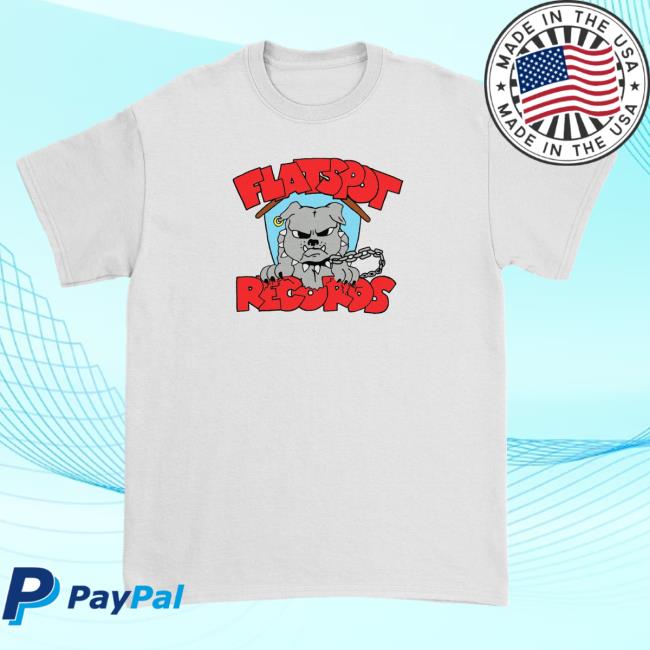 Official Flatspot Records Merch Flatspot Records New Dog T-Shirt