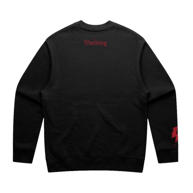 Greedy lil F*cker New Crewneck Sweatshirt The Warning Merch Shop